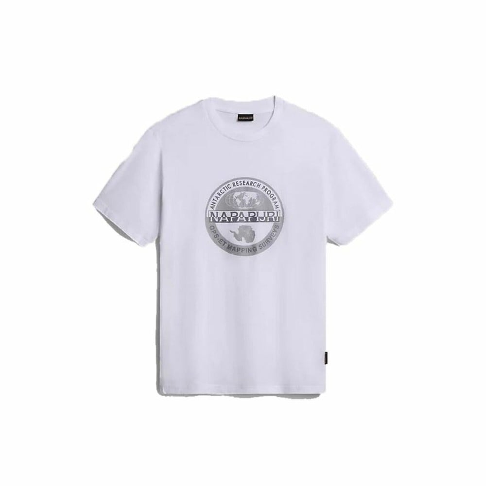 Short-sleeve Sports T-shirt Napapijri S-Bollo Ss 1  White