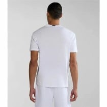 Short-sleeve Sports T-shirt Napapijri S-Bollo Ss 1  White