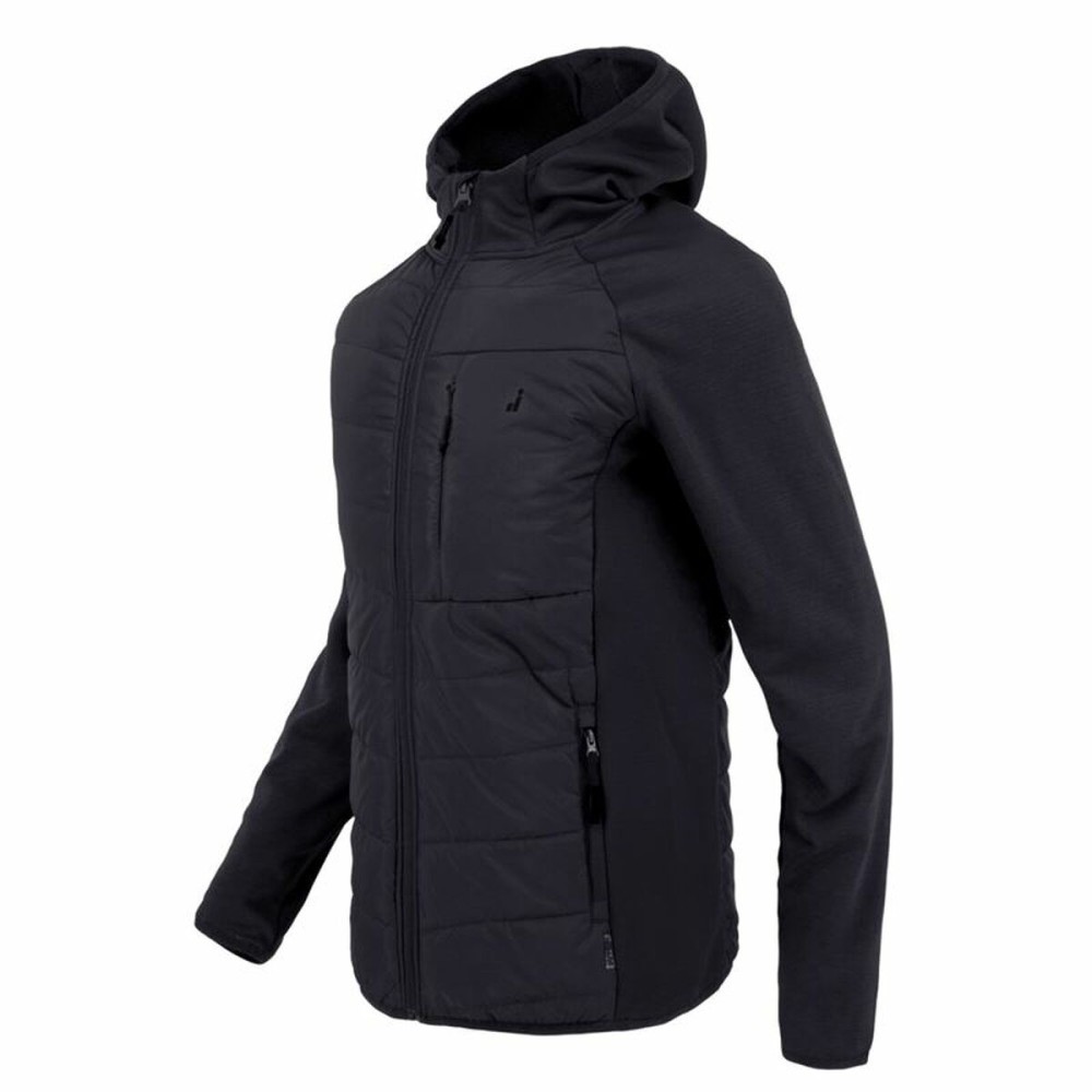 Wasserdichte Jacke für Männer Joluvi Hybrid 3.0 Schwarz