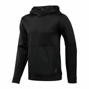 Herren Sweater mit Kapuze Reebok Supply Tech Schwarz