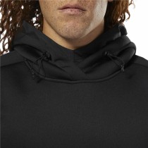 Herren Sweater mit Kapuze Reebok Supply Tech Schwarz