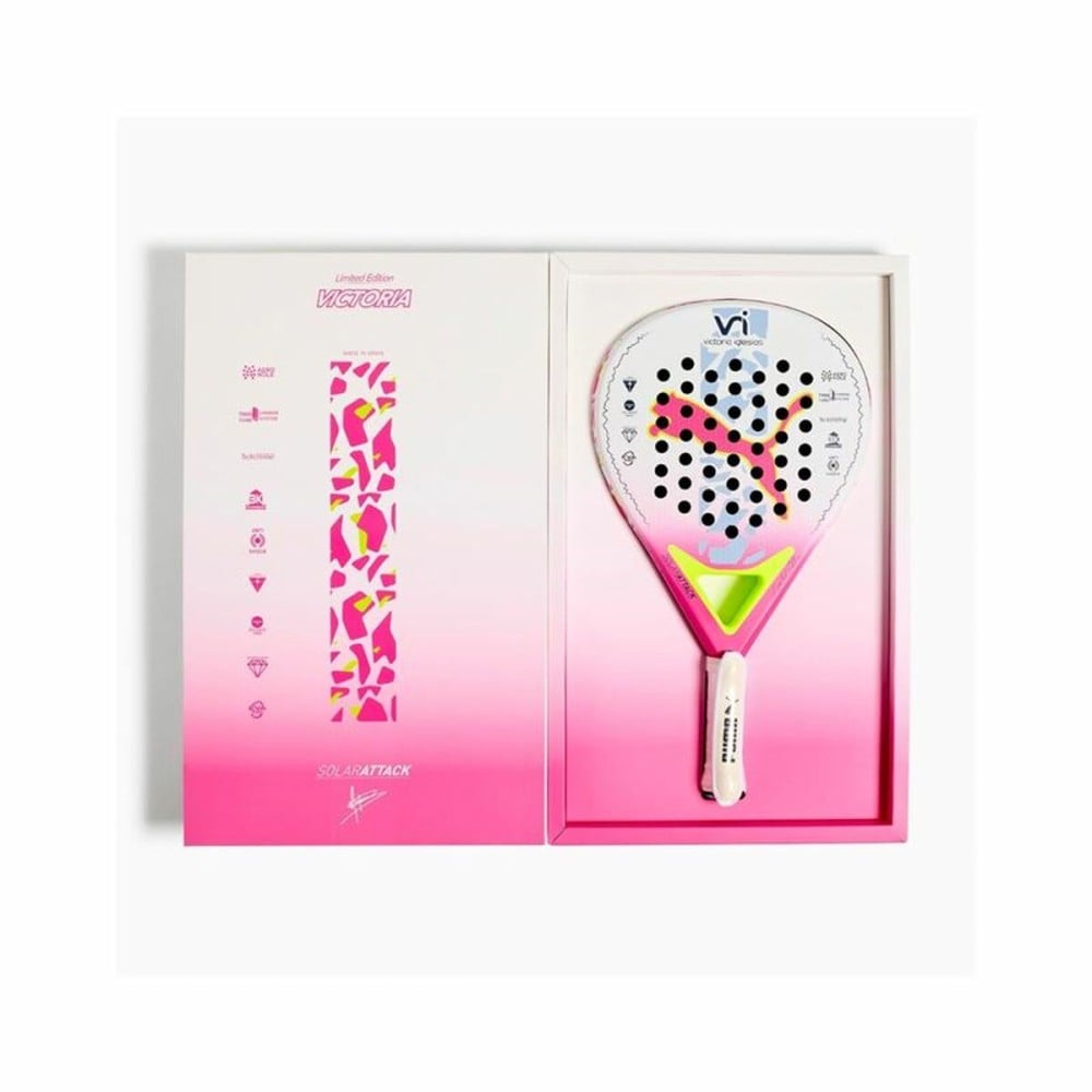 Padel Racket Puma Solarattack Victoria Navy-Ul White