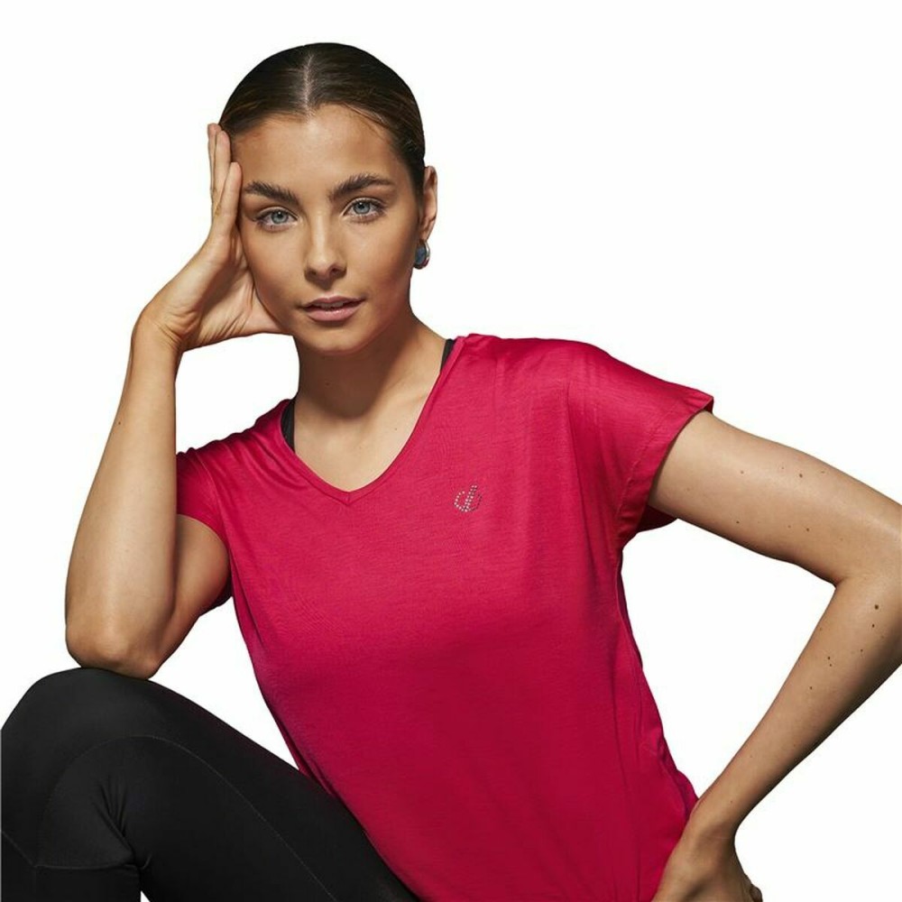 Damen Kurzarm-T-Shirt Dare 2b Agleam Rosa