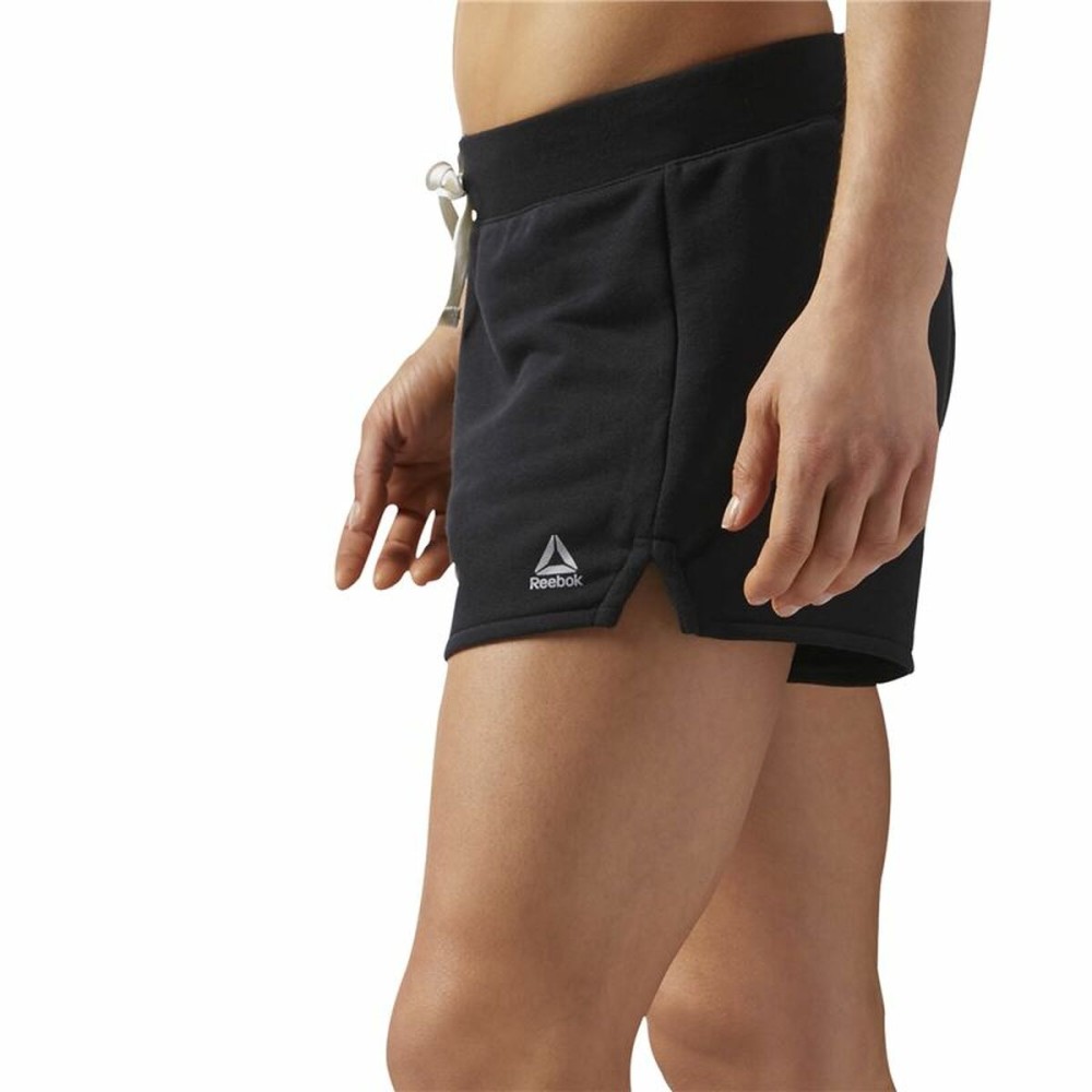 Damen-Sportshorts Reebok Elements Simple Schwarz