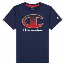 Kurzarm-T-Shirt für Kinder Champion Crewneck T-Shirt B Marineblau