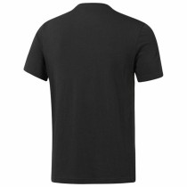 Herren Kurzarm-T-Shirt Reebok Sportswear Training Tarnfarbe Schwarz