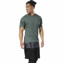 Men’s Short Sleeve T-Shirt Reebok Essentials  Green