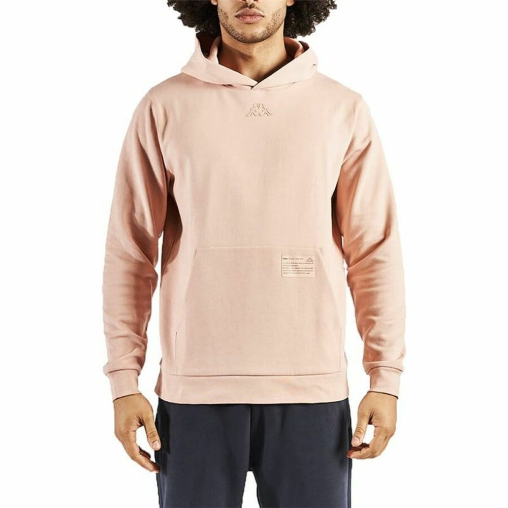 Herren Sweater mit Kapuze Kappa Rosa