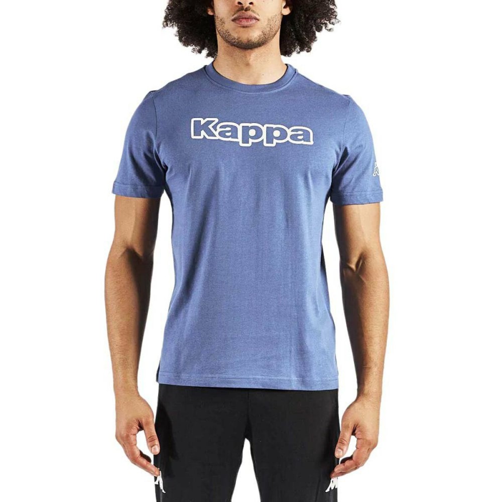 Herren Kurzarm-T-Shirt Kappa Blau Herren