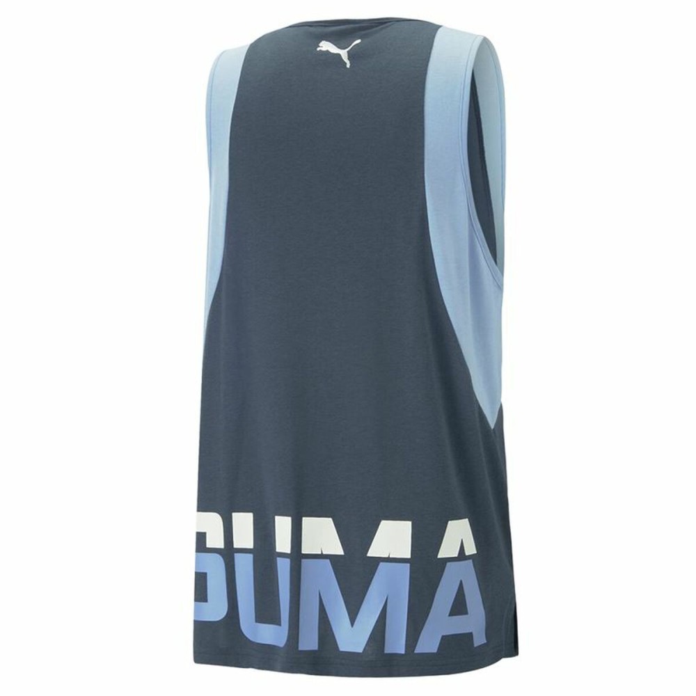 t-shirt de basket Puma the Excellence Tank Bleu