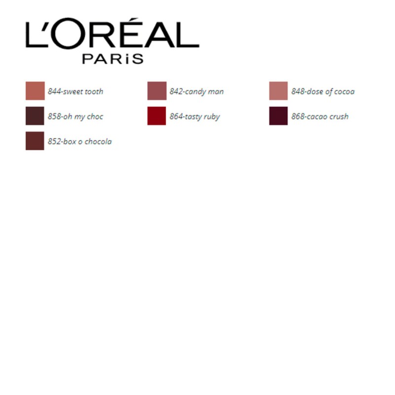 Lippenstift Les Chocolats L'Oreal Make Up (7,6 ml)