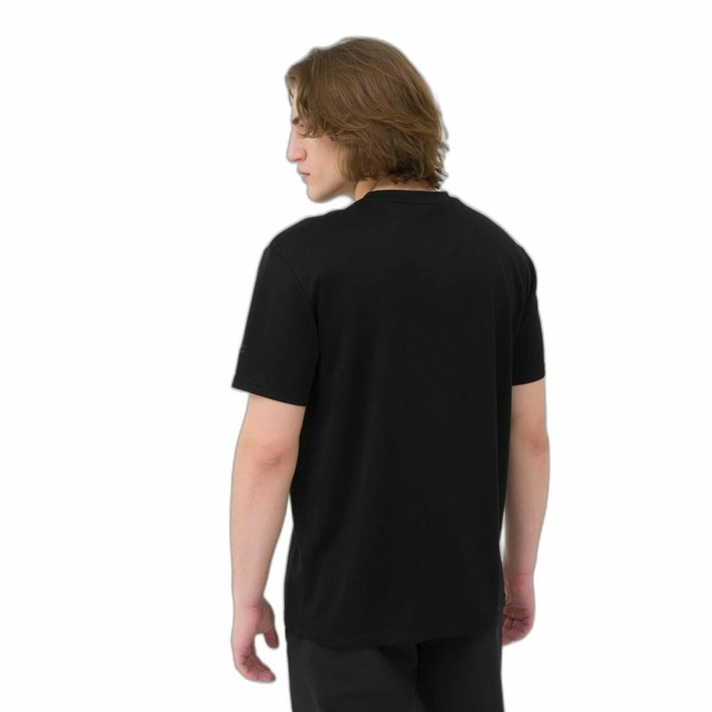 Herren Kurzarm-T-Shirt 4F Fnk M200 Schwarz