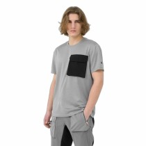 Herren Kurzarm-T-Shirt 4F Fnk M200 Grau