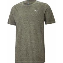 Herren Kurzarm-T-Shirt Puma Studio Foundation grün Olive