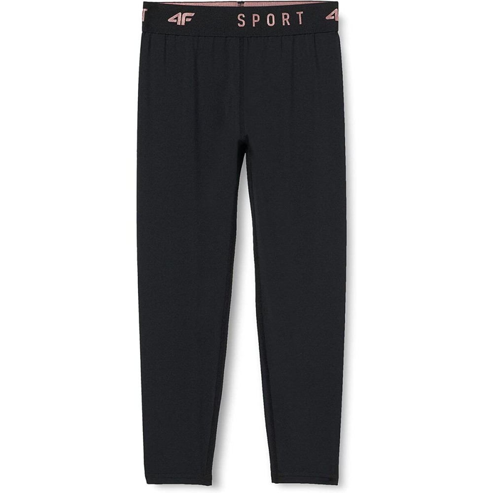 Leggings de Sport pour Enfants 4F Noir