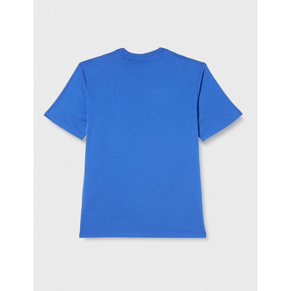 Men’s Short Sleeve T-Shirt Champion Crewneck Blue