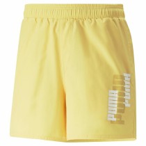 Men's Sports Shorts Puma Ess+ Logo Power Yellow