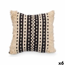 Cushion GiftDecor 4737 Black Beige 45 x 15 x 45 cm (6 Units)