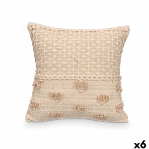 Cushion GiftDecor 4734 Beige Natural 45 x 15 x 45 cm (6 Units)