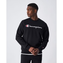 Men’s Sweatshirt without Hood Champion CREWNECK SWEATSHIRT 220254 NBK Black