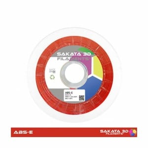 Bobine de filament Sakata 3D ABS-E Rouge 1 kg 1,75 mm