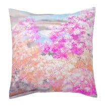 Housse de coussin ES-Tela Amelie Blanc 50 x 50 cm