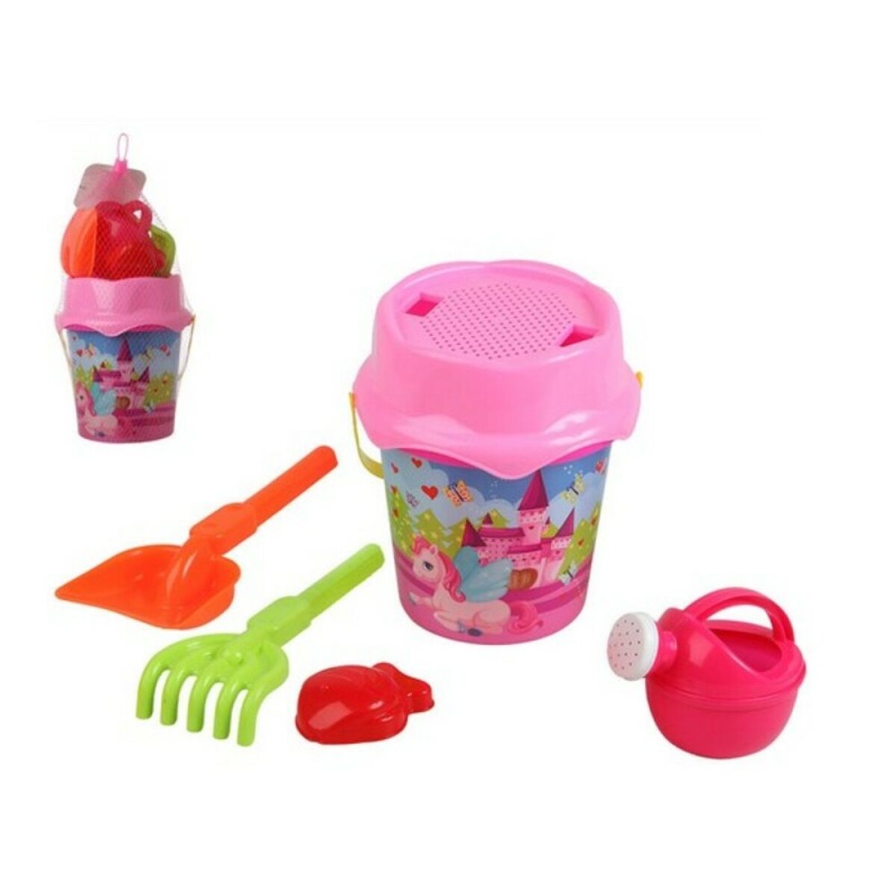 Beach toys set Unicorn Multicolour 30 x 17 cm