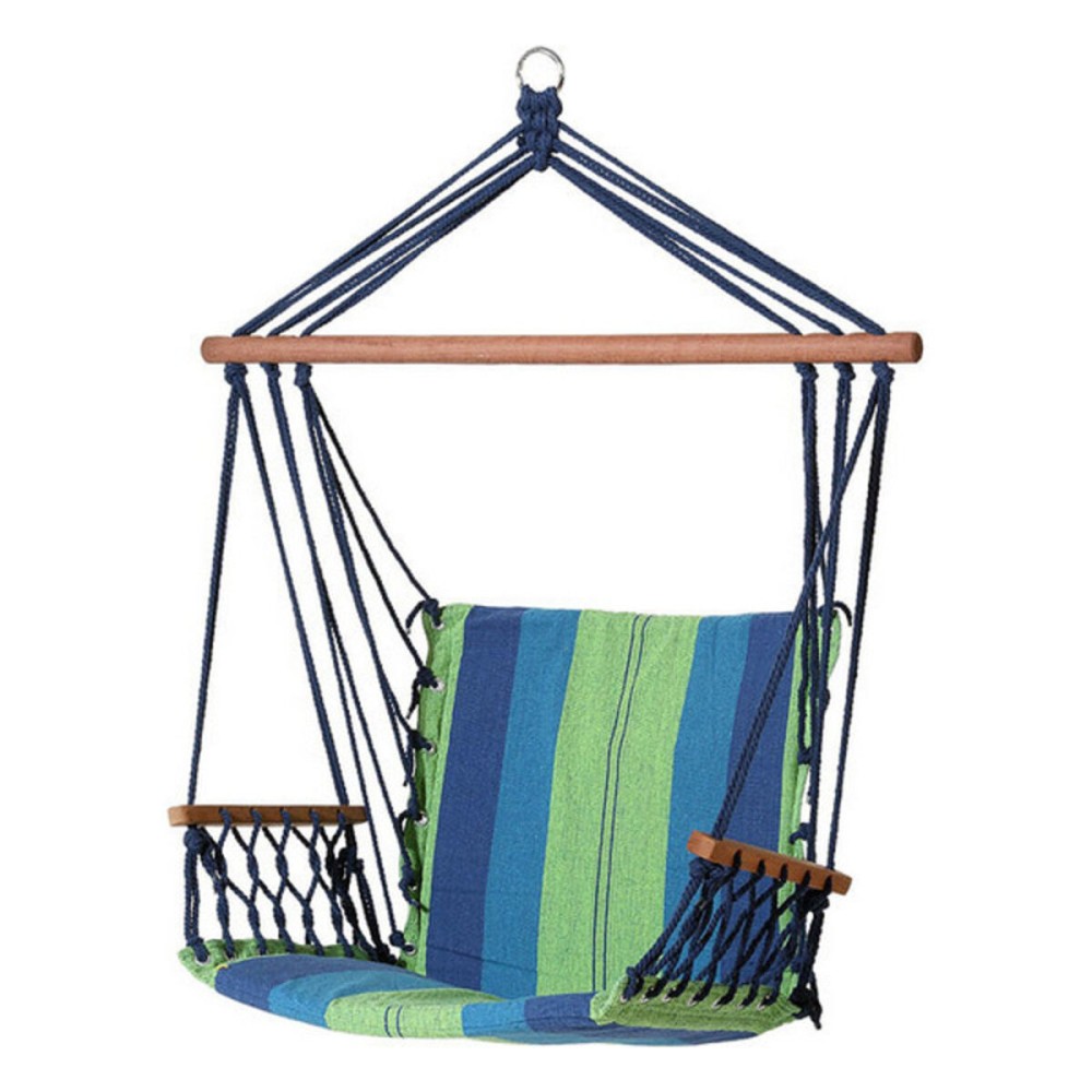 Hammock Multicolour Blue 100 x 50 x 3 cm