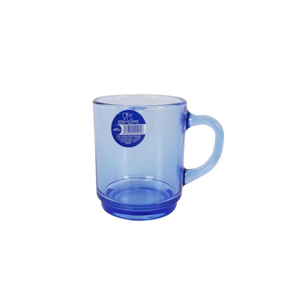 Kop Duralex Versailles Marineblau 260 ml (12 Stück)