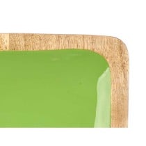 Tray with Compartments GiftDecor MALI-941 G Green 46 x 3 x 17 cm (6 Units)