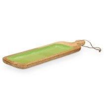 Snack tray GiftDecor MALI-798 G Green 50,7 x 3 x 14 cm (6 Units)