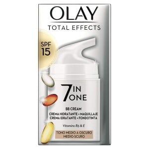 Hydrating Cream with Colour Olay Total Effects Bb Cream Medium Dark Spf 15 50 ml