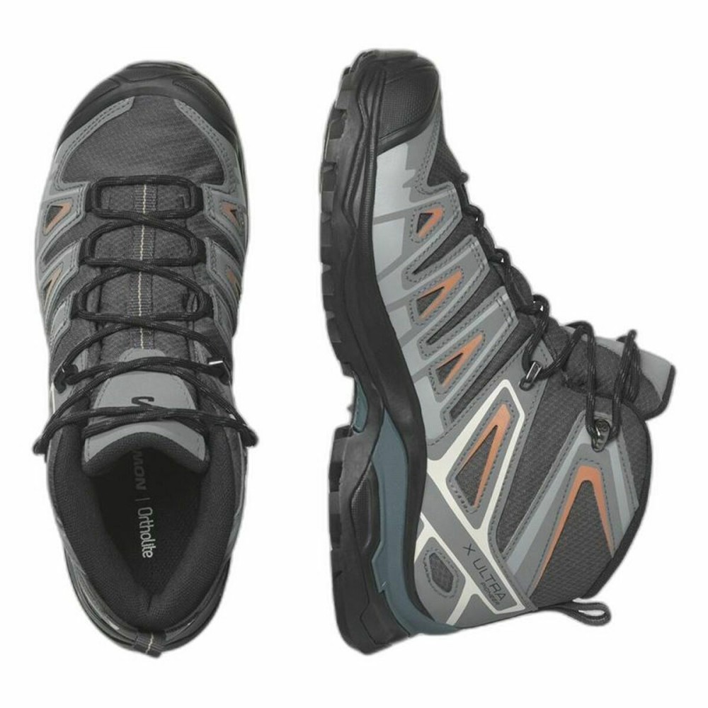 Bergstiefel Salomon X Ultra Pioneer Mid Gore-Tex Damen Grau