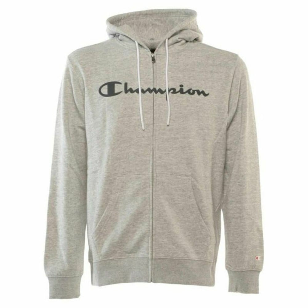 Sweat à capuche homme Champion Hooded Full Zip Gris