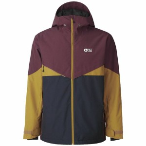 Ski Jacket Picture Stone Burgundy Men