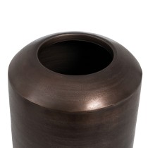 Vase 37 x 37 x 99 cm Kupfer Aluminium