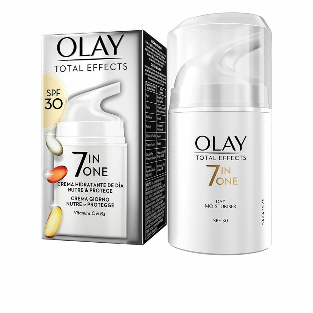 Crème de jour hydratante Olay Total Effects 7 en 1 Nutrition 50 ml Spf 30