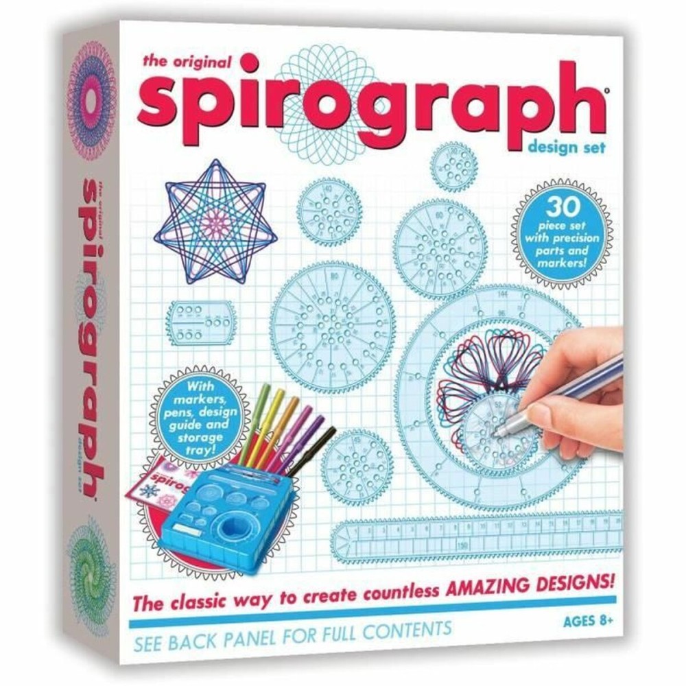 Kit de Dessin Spirograph Silverlit 30 Pièces