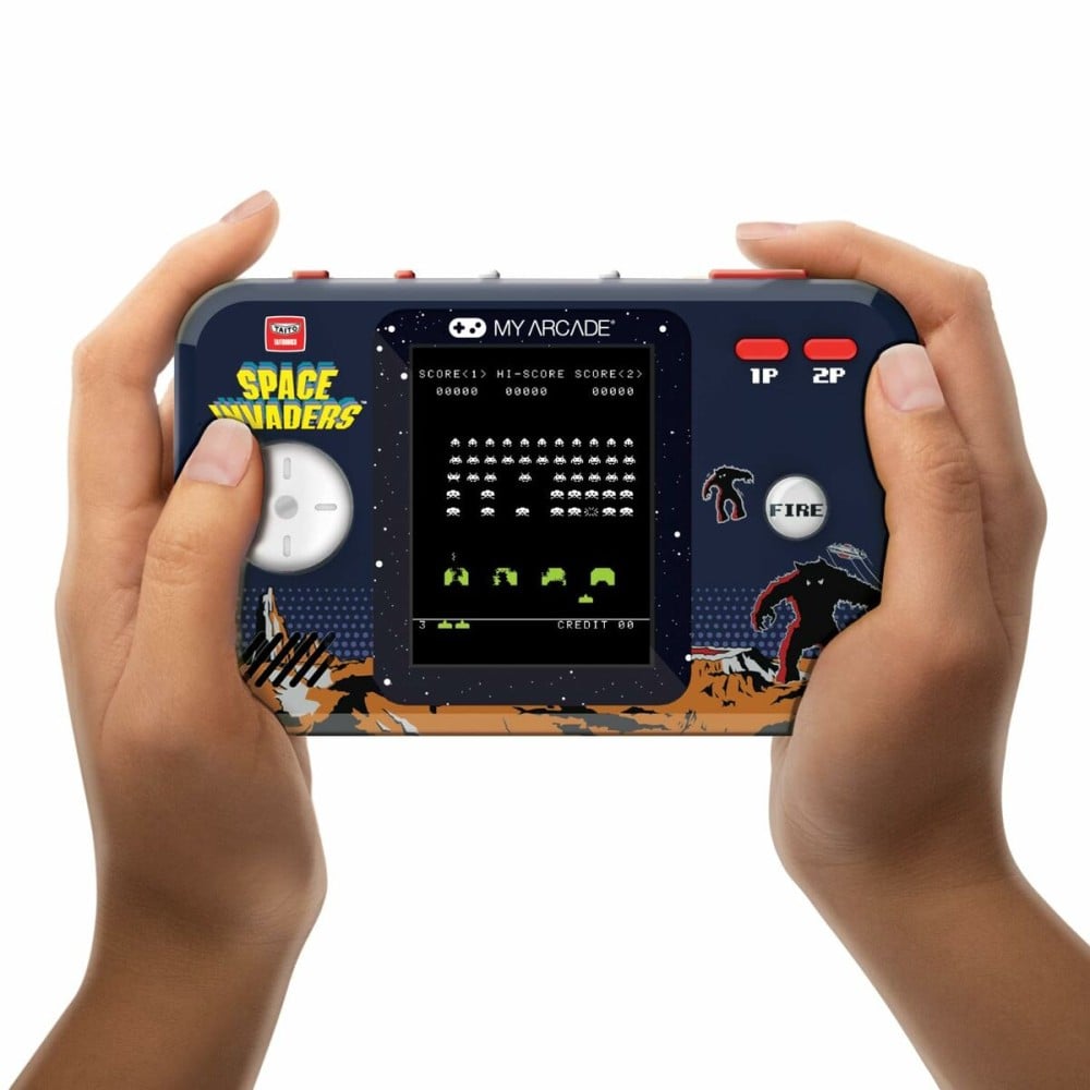 Console de Jeu Portable My Arcade Pocket Player PRO - Space Invaders Retro Games