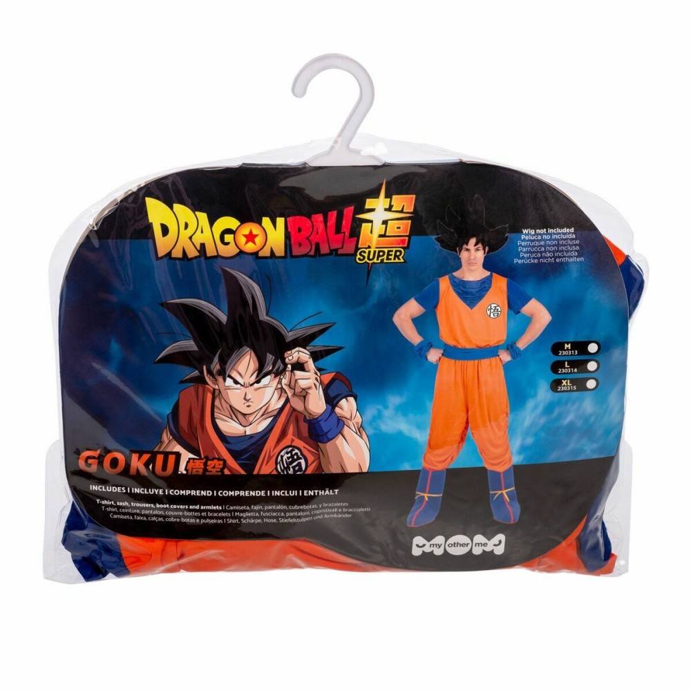 Déguisement pour Adultes My Other Me Goku Dragon Ball Bleu Orange