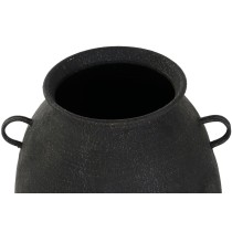 Vase Home ESPRIT Black Metal 34,5 x 34,5 x 57 cm