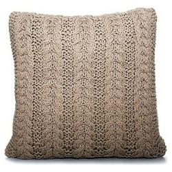 Coussin Laine (60 x 20 x 60 cm) Beige