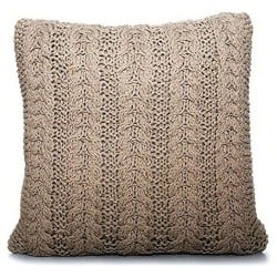 Cushion Wool (60 x 20 x 60 cm) Beige