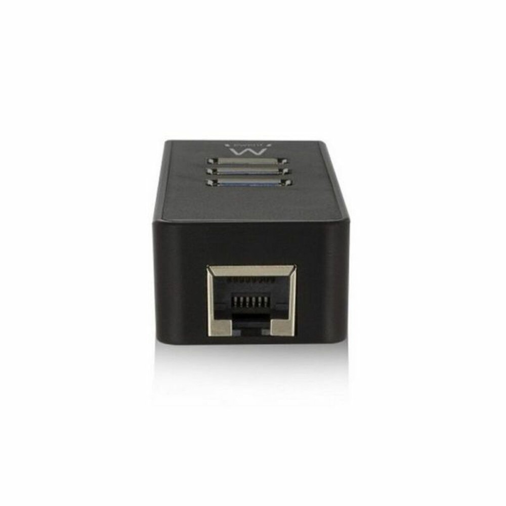 Hub USB Ewent AAOAUS0127 3 x USB 3.1 RJ45 Plug and Play