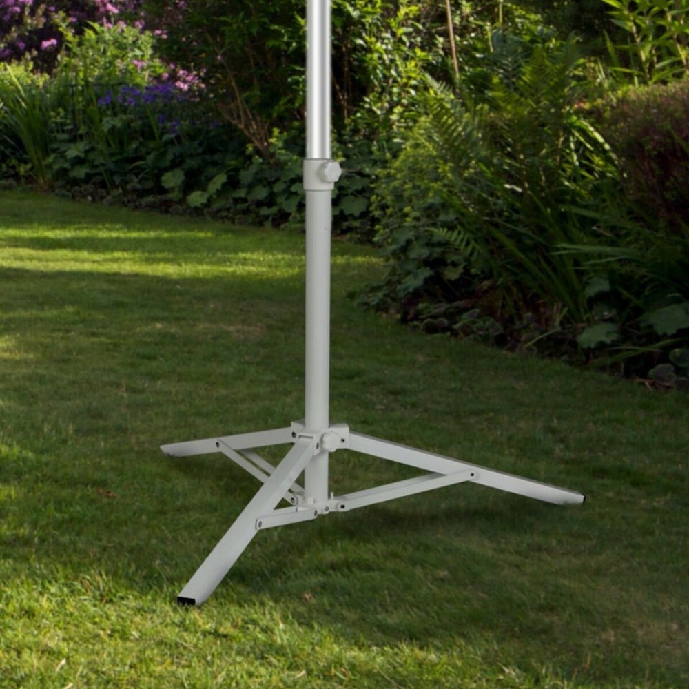 Base pour parapluie Aktive Blanc Métal 61 x 49,5 x 61 cm (6 Unités)