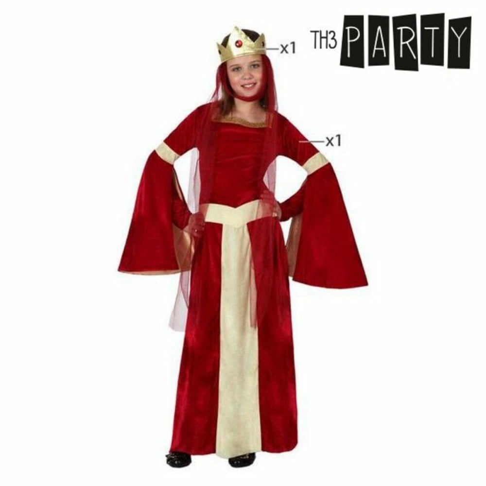 Costume for Children Medieval Lady Red