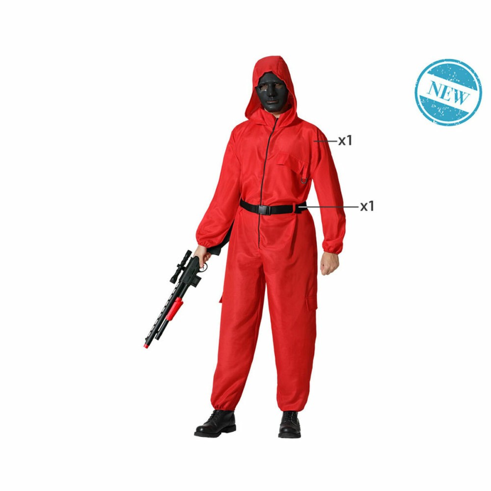 Costume for Adults Red Forest Thief