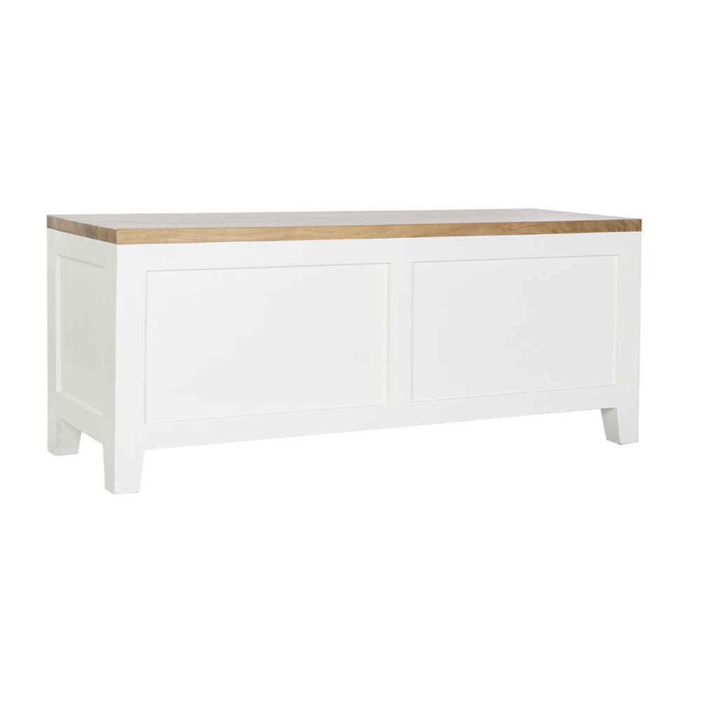 TV-Möbel DKD Home Decor Weiß Braun Akazienholz Mango-Holz 125 x 40 x 50 cm