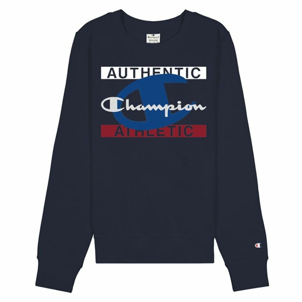 Sweat sans capuche homme Champion Authentic Athletic Bleu foncé