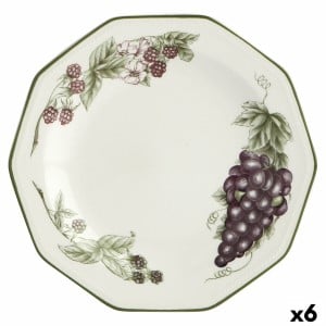 Assiette à dessert Churchill Victorian Céramique Vaisselle (Ø 20,5 cm) (6 Unités)